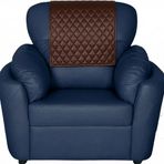 %100 Hakiki Deri Koltuk Kafalık Koyu - Kanepe, Aşk Koltuğu, Mobilya Koruyucu - Ev ve Ofis için Kılıf Tiyatro Koltuk Kılıfı (Kahverengi, 35,5 x 76,2 cm)