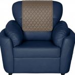 %100 Hakiki Deri Koltuk Koltuk Kafalık Koyu - Kanepe, Aşk Koltuğu, Mobilya Koruyucu - Ev ve Ofis için Tiyatro Koltuk Kılıfı (Taupe, 61 x 76 cm)