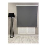 %100 Işık Geçirmez Blackout Stor Perde, Antrasit Gri, 130 x 200