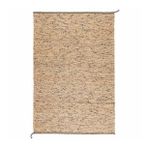 %100 jüt-Yün Natürel Halı 133x195 cm IKEA Natürel-Koyu Mavi Natürel Halı