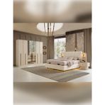 %100 Mdf Maçka Yatak Odası Takımı - Bej