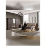 %100 Mdf Pablo Yatak Odası Takımı - Meşe