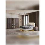 %100 Mdf Rebeka Yatak Odası Takımı - Meşe