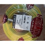 100 METRE 6 MM CCA NYAF ELEKTRİK KABLOSU - SARI