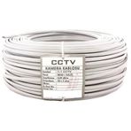 100 Metre Kaliteli 2+1 0,22 Mm Cctv Güvenlik Kamera Kablosu