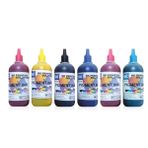 100 ml. 6 RENK KUŞE MATBAA MÜREKKEBİ