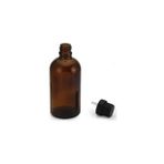 100 ml Amber Damlalıklı Cam Şişe 50 Adet