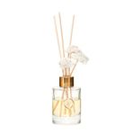 100 ml Gold Boyunlu Cam Şişe Vanilya Sandal Oda Kokusu