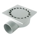 100 Mm 25*25 Çamur Kovalı Yer Süzgeci Yandan