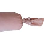 %100 Organik Hamilelik Destek Yastığı – Tam Vücut Yan Uyku Yastığı, Ayarlanabilir Sertlik, Çıkarılabilir Kılıf, Toz Pembe Rahatlık - 150 x 30 x 15 cm