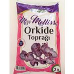 ''100 Organik Miss Melissa Zenginleştirilmiş Özel Karışım Yüksek Kalite Orkide Çiçeği Toprağı 2 Litre