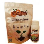%100 Organik Vermisafa Solucan Gübresi 2 Kg Katı + 500 Ml Sıvı