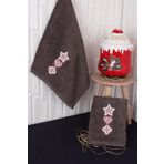 100 Pamuk 50X80 Christmas Yilbasi El Havlusu