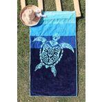 %100 Pamuk 83X160 Caretta Kadife Plaj Havlusu