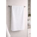 %100 Pamuk Banyo Havlusu 90x150 cm – Yumuşak ve Emici Beyaz