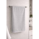 %100 Pamuk Banyo Havlusu 90x150 cm – Yumuşak ve Emici Gri