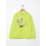 %100 Pamuk Baskılı Kapüşonlu Erkek Çocuk Yeşil Sweatshirt/hoodie/üst Giyim 1451 Yeşil