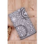%100 Pamuk Jakarlı 100X150 Banyo Havlusu