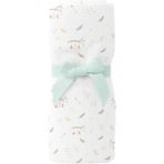 %100 Pamuk Müslin Bebek Battaniyesi - Çok Amaçlı Müslin Bebek Örtüsü - 90 x 90 cm - Yeşil