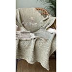 %100 Pamuk Müslin Koltuk Battaniyesi Çağla Yeşili 120X220 - Çağla Yeşili - 120 x 220 cm