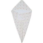 %100 Pamuk Muslin Kurulanma Örtüsü – 4 Katlı 80X80 cm Atlantis Koleksiyonu - 0 - 2 Yaş - Krem