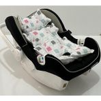 %100 Pamuk Müslin Puset Minderi - 0 - 13 kg - Haki