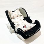 %100 Pamuk Müslin Puset Minderi - 0 - 13 kg - Turuncu
