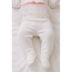 %100 Pamuk Örme Bebek Patikli Pantolon İçlik Tayt 50187