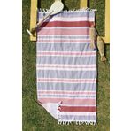 %100 Pamuk Outlet 70x150 Plaj Havlusu BORDO