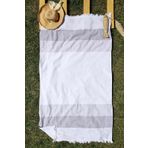 %100 Pamuk Outlet Püsküllü 70X140 Plaj Havlusu