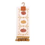 %100 Pamuk Özel Seri 40x65 Halloween Püsküllü El Havlusu Hediye Havlu
