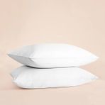 %100 Pamuk Percale 2li Yastık Kılıfı Beyaz - Pure Serisi