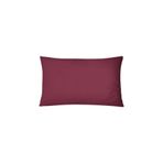 %100 Pamuklu Akfil 50X70Cm Yastık Kılıfı 2'Li (Gizli Fermuarlı), Bordo