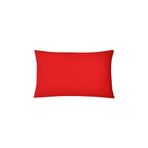 %100 Pamuklu Akfil 50X70Cm Yastık Kılıfı 2'Li (Gizli Fermuarlı), Kırmızı