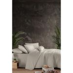 %100 Pamuklu Çift Kişilik Oslo Nevresim Takımı Taş 200 x 230