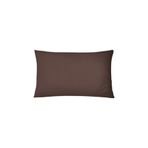 %100 Pamuklu Orta Boy 40 X 60 Cm Fermuarlı Yastık Kılıfı 2 Adet, Kahverengi