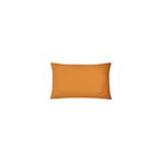 %100 Pamuklu Orta Boy 40 X 60 Cm Fermuarlı Yastık Kılıfı 2 Adet, Turuncu