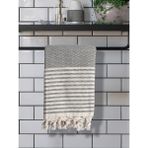 %100 Pamuklu Peştemal - 90 x 180 cm - Gri