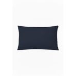 %100 Pamuklu Saten Orta Boy 45X65Cm Yastık Kılıfı 2Li (Gizli Fermuarlı), Lacivert