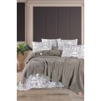 %100 Pamuklu Soho Premium Vizon Renkli Tek Kişilik Ponponlu Pike Takımı - 160 x 240 cm