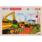 100 Parça Puzzle: İnşaat