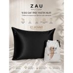 %100 Saf Ipek Yastık Kılıfı 22 Momme – Oeko-Tex® & Gots Sertifikalı Kumaş, Cilt Dostu Premium Kalite (Özel Kılıfı Ile) - Siyah - 50X70