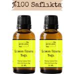 %100 Saf Limon Kabuğu Yağı - (2 x 10 Ml) - 100 ml