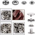 100 Takım 12,5 mm Kaban, Elbise Çıtçıt