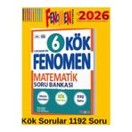 %100 Yeni Müfredat Kök 6.Sınıf Matematik 1192 Soru Bankası İzleme Süreleri+Tablet Kalemi