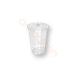 1000 Adet16 Oz Şeffaf PET Bardak – Soğuk İçecek, Smoothie, Ayran, Limonata Bardağı