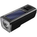 1000 Lümen 5 Modlu Su Geçirmez Solar Güneş Enerjili Usb Şarjlı Bisiklet Farı 001 yesil