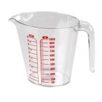 1000 ML DERECELİ POLİKARBON ÖLÇÜ KABI