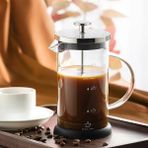 1000 ml Gıanxı Fransız Basın Cezve Paslanmaz Çelik Cam Kahve Makinesi Çok Fonksiyonlu El Yumruk Pot Kahve Aksesuarları (Yurt Dışından) - Renkli - Coffee Pots