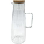 1000 ml Metal Kapaklı Cam Yağlık Sürahi BOR002